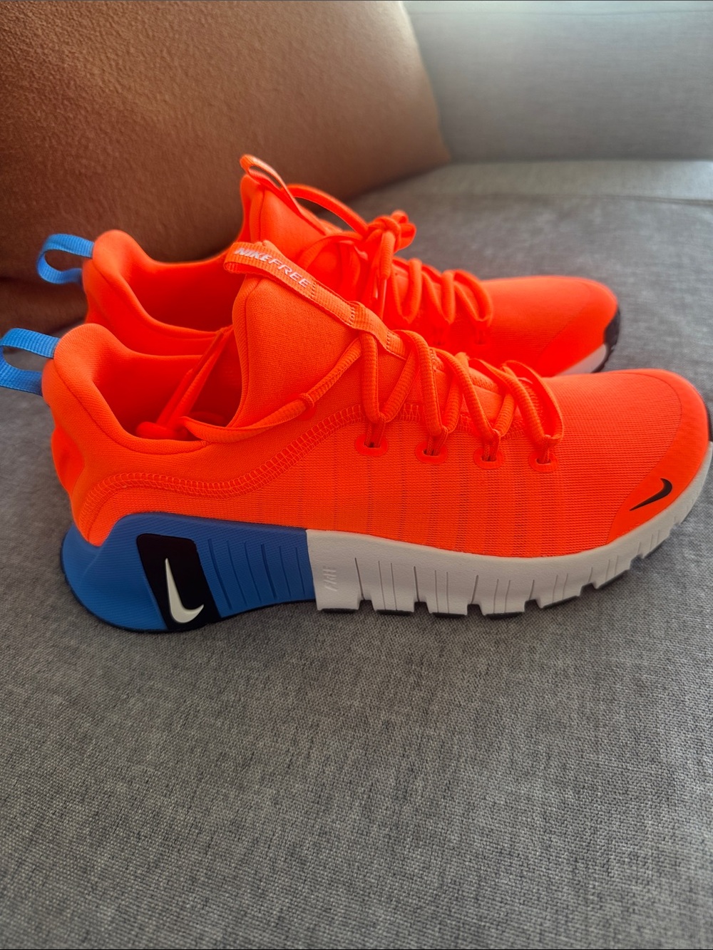 Nike Free Metcon 6 'Total Orange Photo Blue'